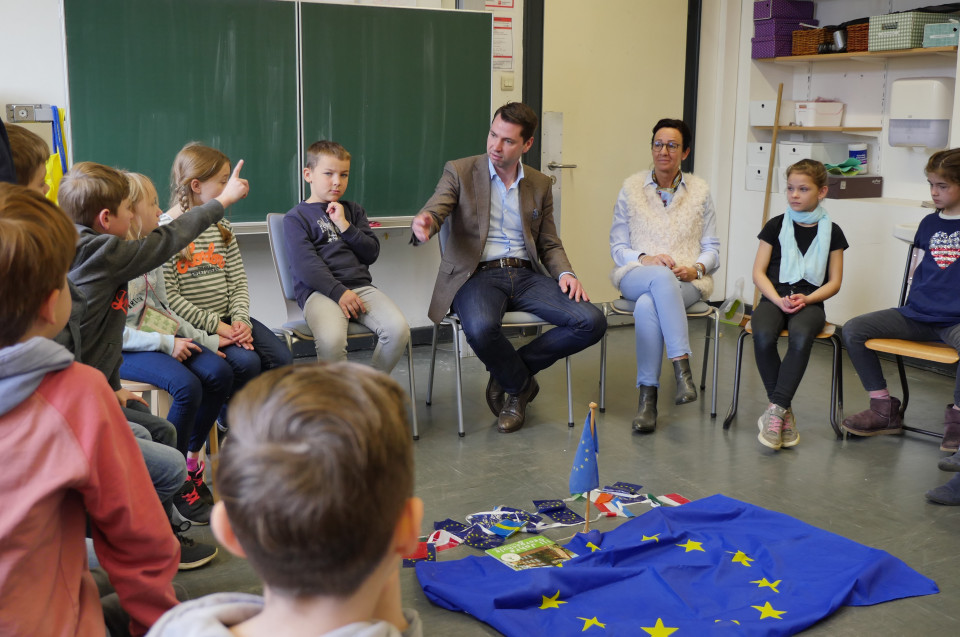 EU-Projekttag an der Georgschule in Heisingen